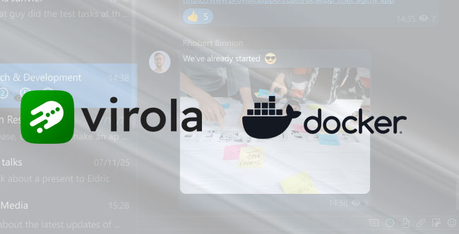 如何使用 Docker 部署Virola Messenger通讯工具